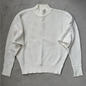 Club Monaco White Knit Sweater